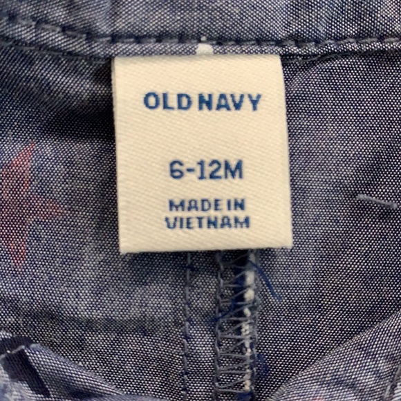 Americana short sleeve one piece for baby boy - Picture 8 of 8